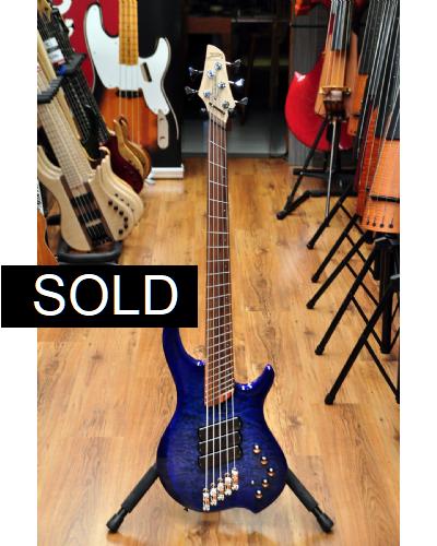 Dingwall Combustion 3 pickup 5 string Indigo Burst